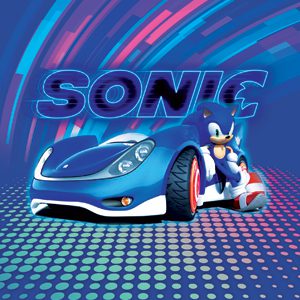 sonic with car